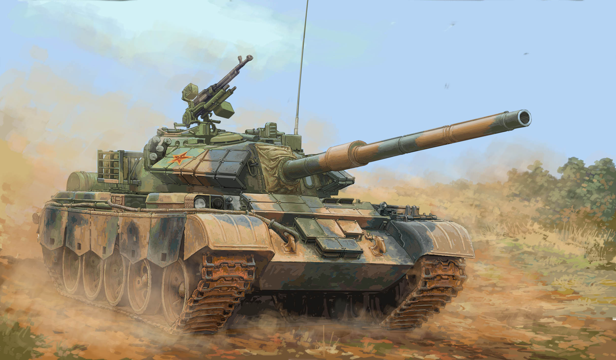 135 中国陸軍 59-D式 中戦車