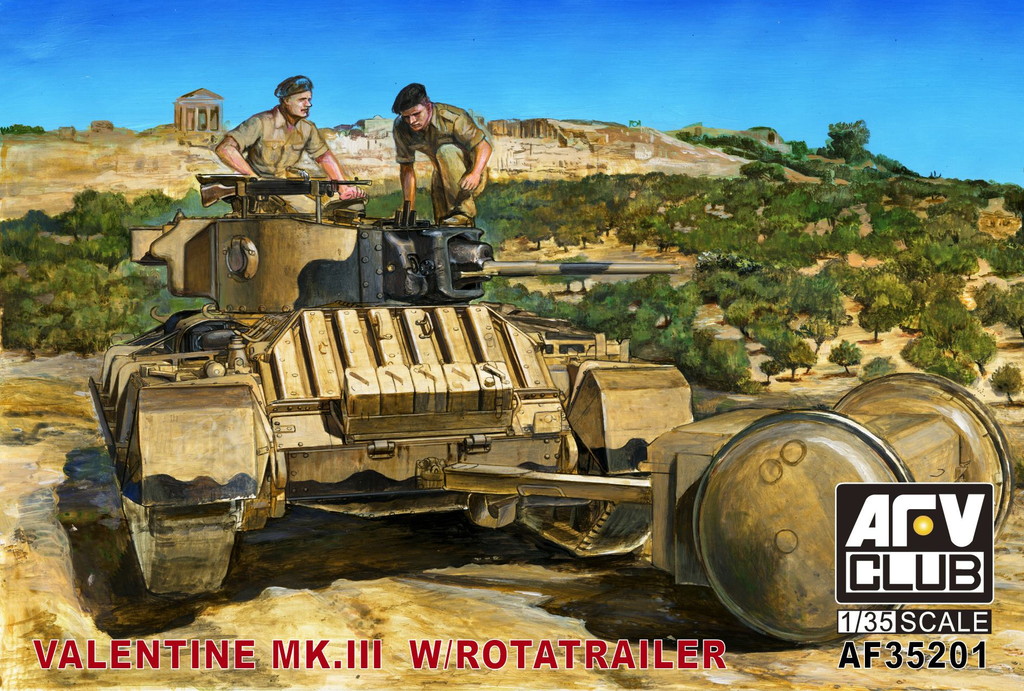 1/35 バレンタインMk.Ⅲ w/ロタ　トレーラー - ウインドウを閉じる