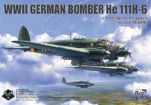予約する　　1/35 WWII ドイツ爆撃機 ハインケル He111H-6