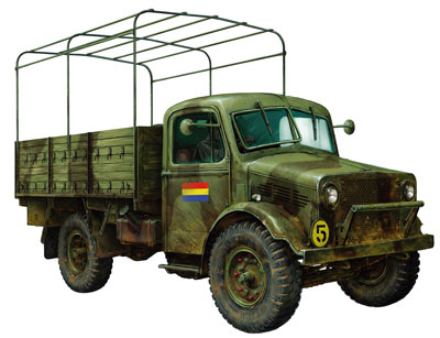 予約する　　1/35 ベッドフォードGS-OXD Mk.Iトラック・インテリア付