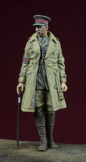 1/35 WWI イギリス 戦車部隊 参謀将校 - ウインドウを閉じる