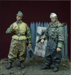 1/35 ドイツ武装親衛隊 外国人義勇兵(2体セット) 1943-45 冬