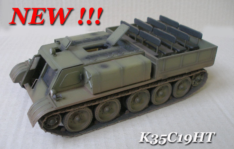 1/35 AT-42 WWII ソビエト砲牽引車 レジンキット - ウインドウを閉じる