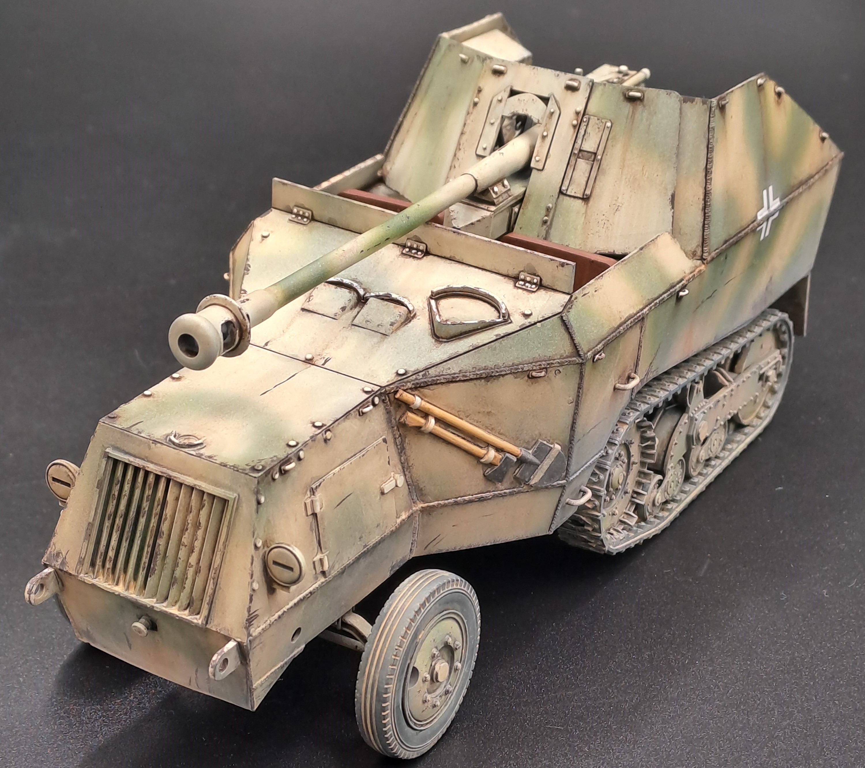 1/35 ドイツ軍 7.5cm Pak40 搭載 ソミュア S 307(f) 自走対戦車砲 ver.B