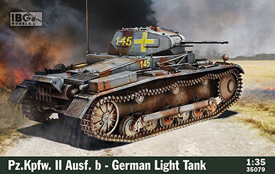 1/35 独・II号戦車b型・砲塔インテリア付