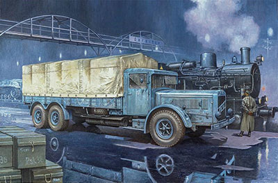 1/35 独・フォマーグ10ton重軍用トラック8 LR Lkw・1935