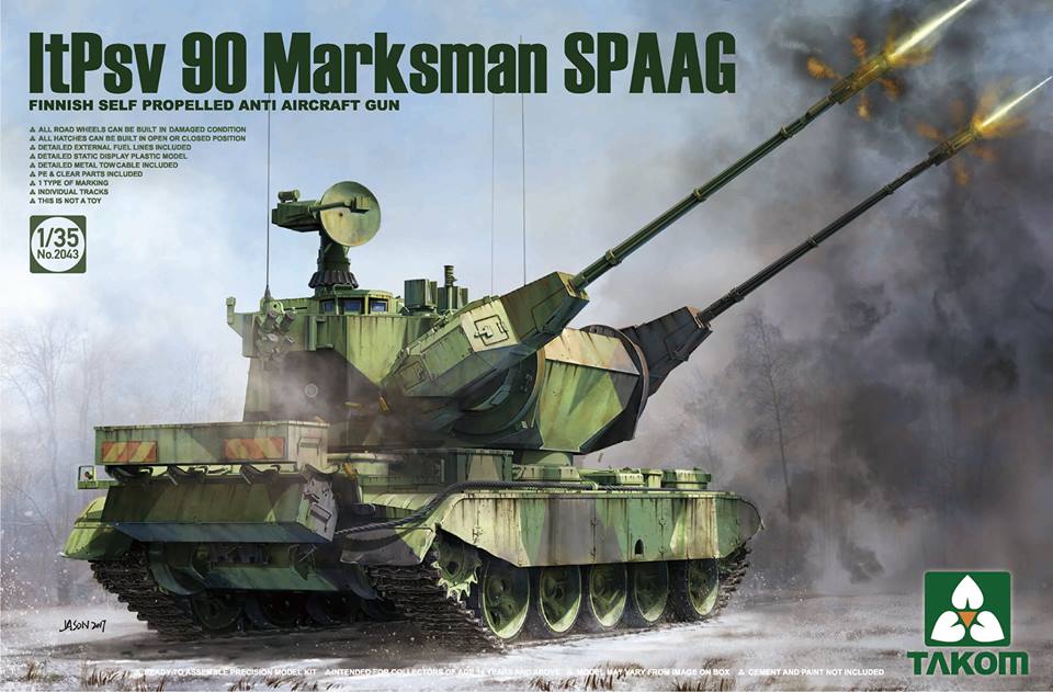 1/35 フィンランド軍 90式マークスマン対空戦車