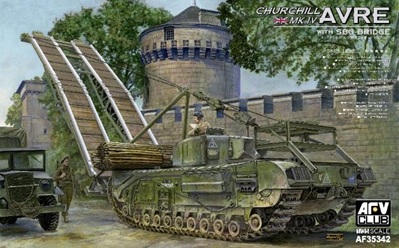 予約する　　1/35 チャーチル Mk.IV AVRE 戦闘工兵車 w/SBG ブリッジ