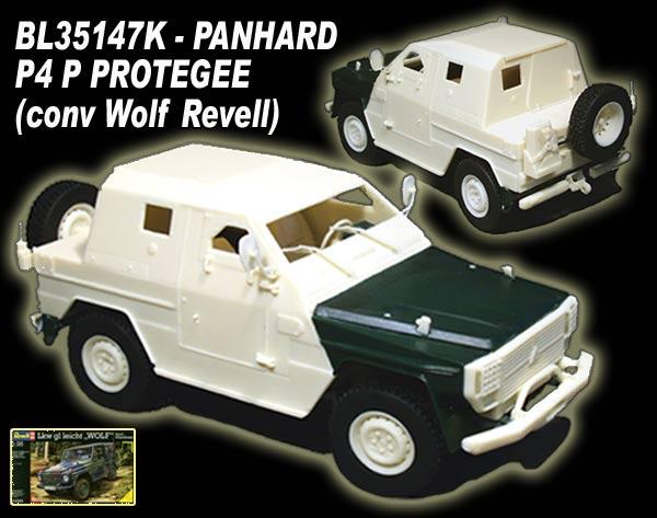 1/35 フランス軍パナード P4 Pプロテクテッド(Revell Wolfコンバージョン)