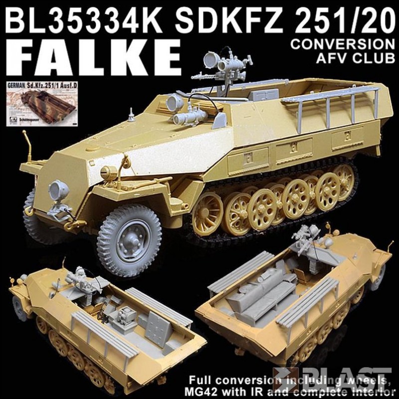1/35 Sd.Kfz.251/20 FALKE コンバージョンセット