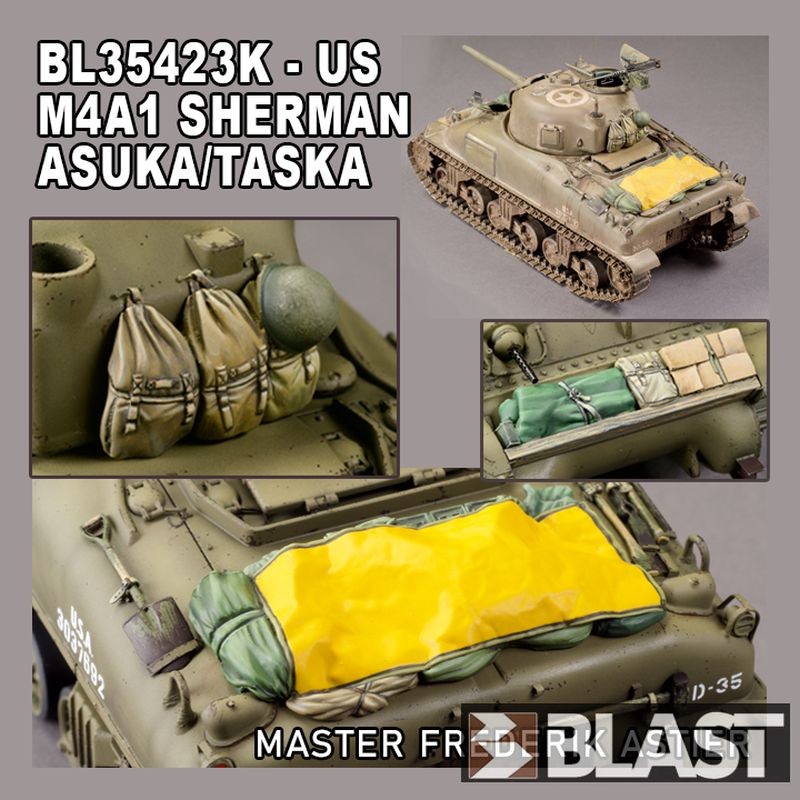 1/35 M4A1 シャーマン 積荷セット (アスカ/タスカ用)