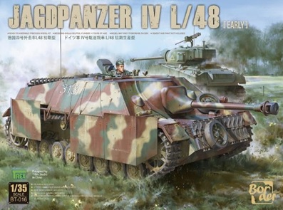 1/35 ドイツⅣ号駆逐戦車 L/48 初期型