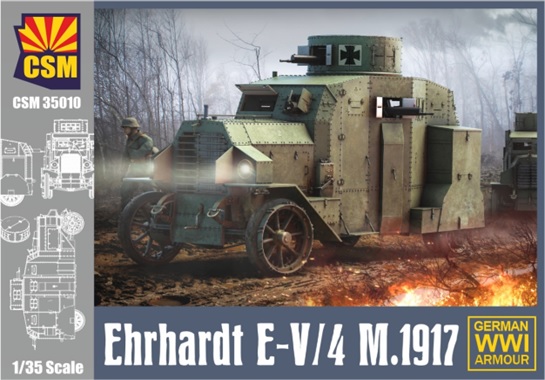 1/35 エアハルト E-V/4 装甲車 1917年型