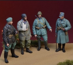 1/35 「女王陛下と祖国の為に」 WWII オランダ陸軍将兵セット 西部戦線オランダ1940年 - ウインドウを閉じる