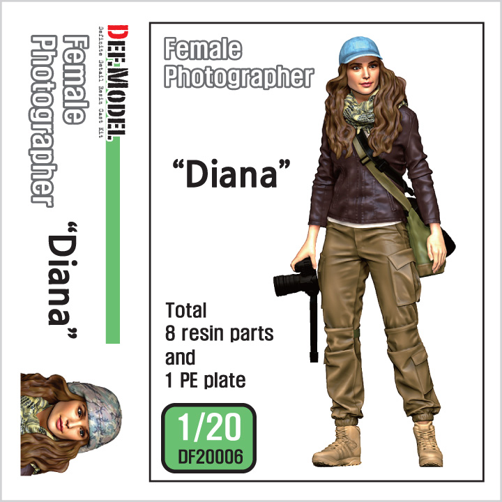 1/20 Female Photographer "Diana" - ウインドウを閉じる