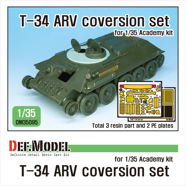 1/35 Soviet T-34 ARV coversion set(for Academy kit) - ウインドウを閉じる