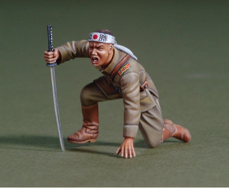 1/35 WWII Japanese Officer 'Banzai Attack' - ウインドウを閉じる