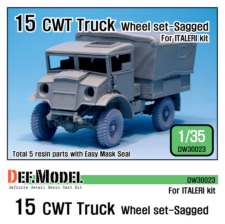 1/35 British 15 CWT Truck Wheel set (for Italeri)