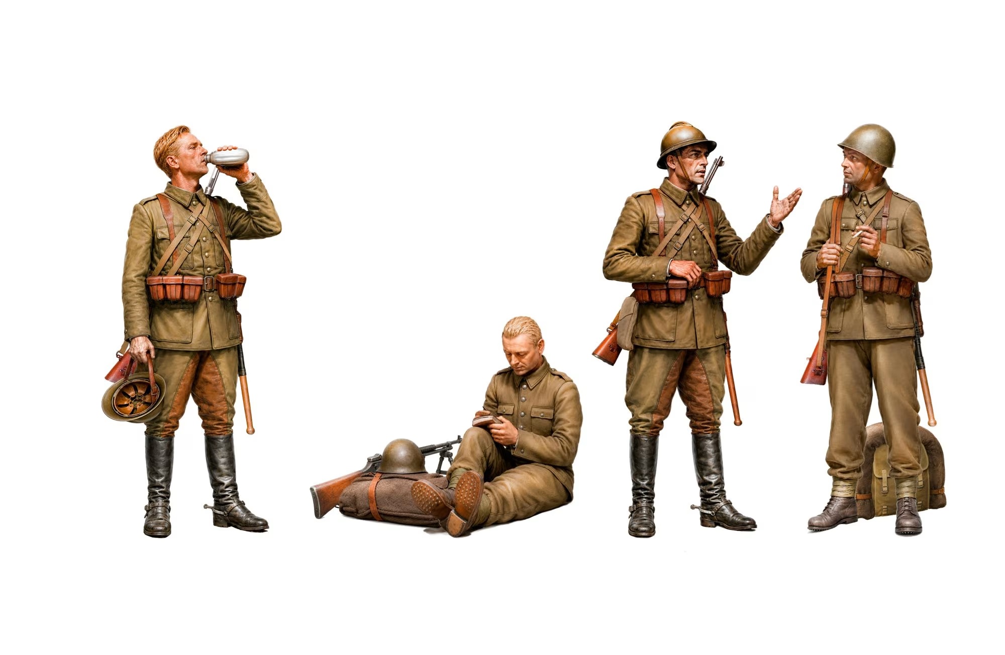 予約する　　1/35 ポーランド軍 1939年 「休憩」(4体入)