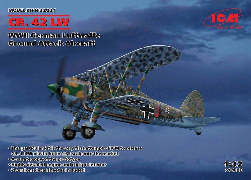 1/32 ドイツ空軍 フィアット CR.42 LW