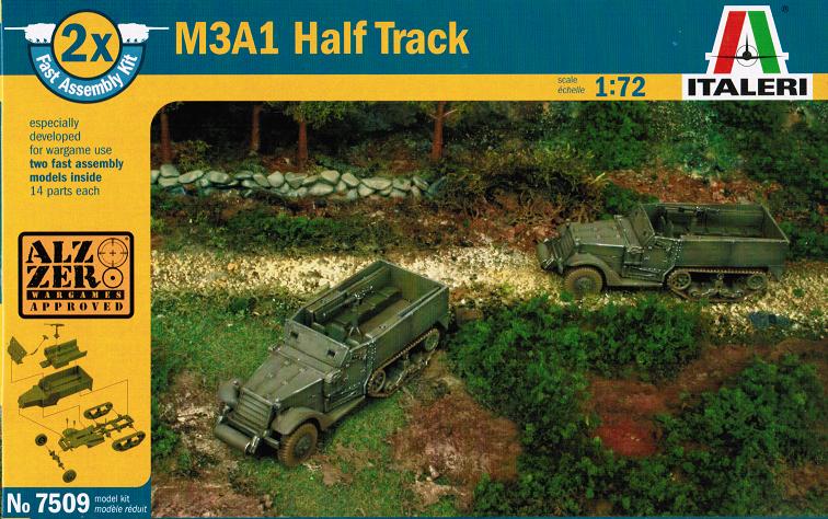 1/72 M3A1 Half Track