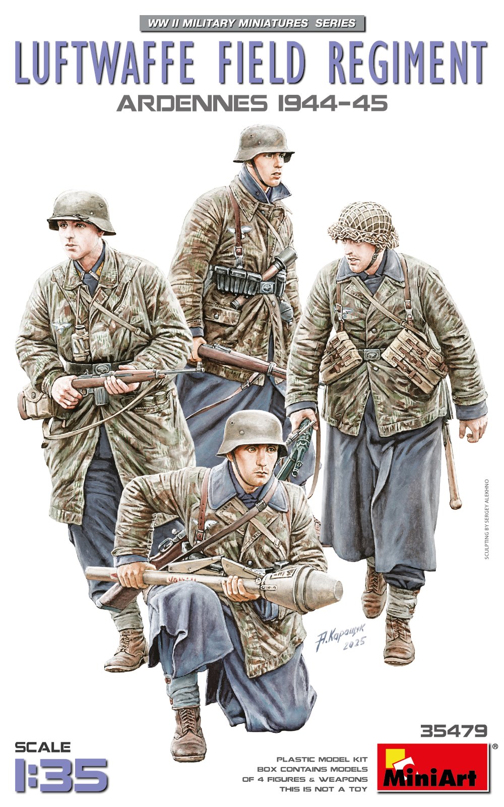 予約する　　1/35 ドイツ空軍野戦連隊 アルデンヌ 1944-45