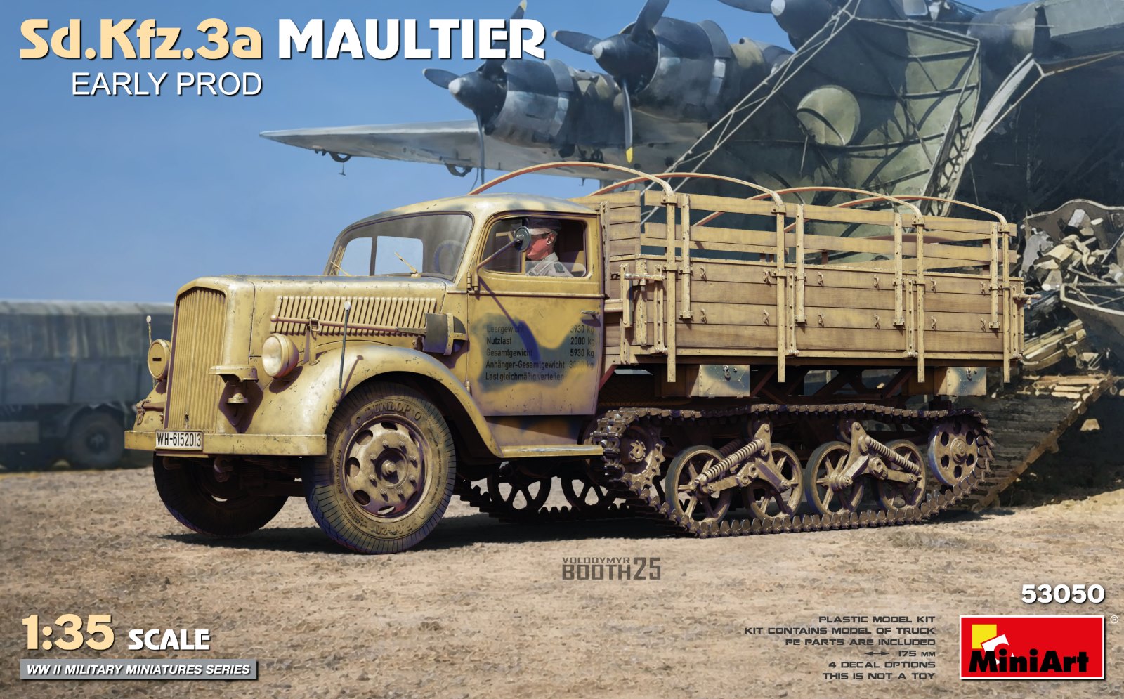 予約する　　1/35 Sd.Kfz.3a マウルティア 初期生産型