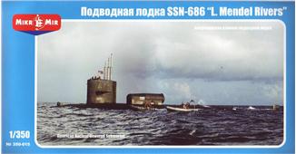 1/350 米・原潜 SSN-686 メンデルリバース - ウインドウを閉じる