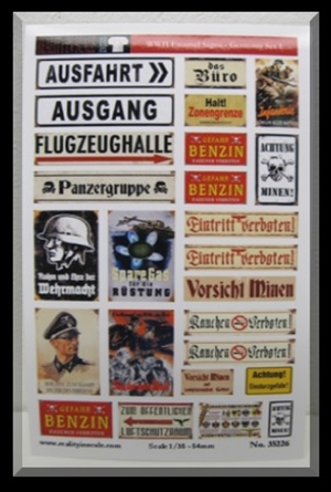 ロードサイン/ポスター WWII -ドイツ セット 1