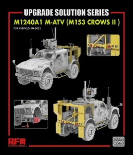 1/35 M1240A1 M-ATV w/M153 CROWS Ⅱ用グレードアップパーツ セット (RFM