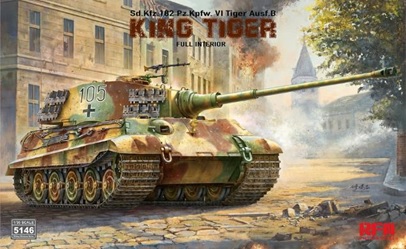予約する　　1/35 Sd.Kfz.182 キングタイガー w/フルインテリア