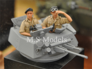 1/35 英 戦車/装甲車クルー(2体セット)