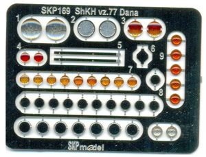 1/35 ダーナ ShKH vz.77自走砲用レンズ､テールライトセット(ホビーボス用) - ウインドウを閉じる