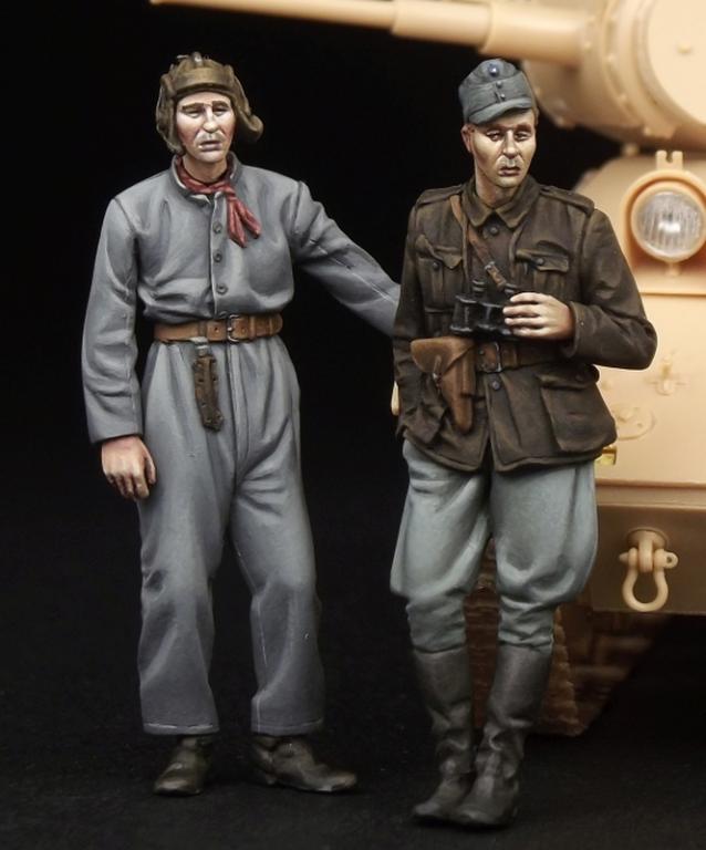 1/35 WW.II フィンランド 戦車兵 2体セット - ウインドウを閉じる