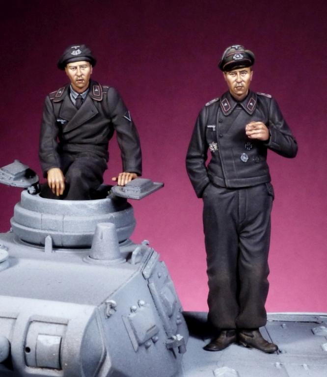 1/35 WW.II ドイツ戦車/自走砲兵 セット