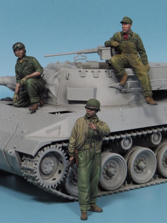 1/35 米軍 M18 ヘルキャット クルー (3体セット)