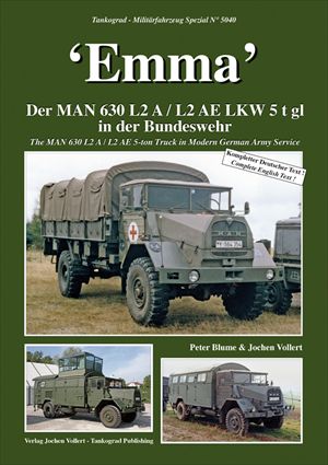 "Emma" 現用ドイツ軍のMAN 630 L2A/L2AE 5トントラック - ウインドウを閉じる