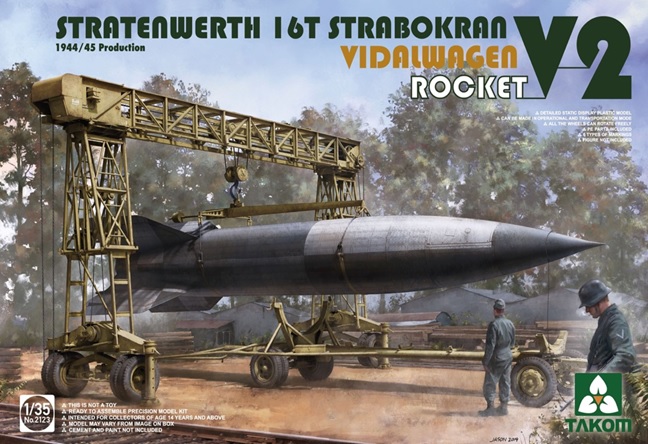 1/35 シュトラーテンヴェルト社 16t ガントリークレーンw/フィダルワーゲン&V2ロケット 1944/45年生産