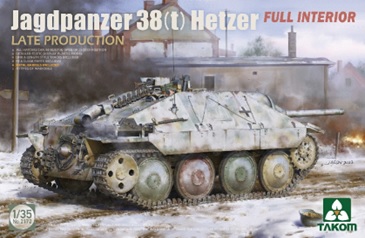 予約する　　1/35 38式軽駆逐戦車 ヘッツァー 後期型w/フルインテリア