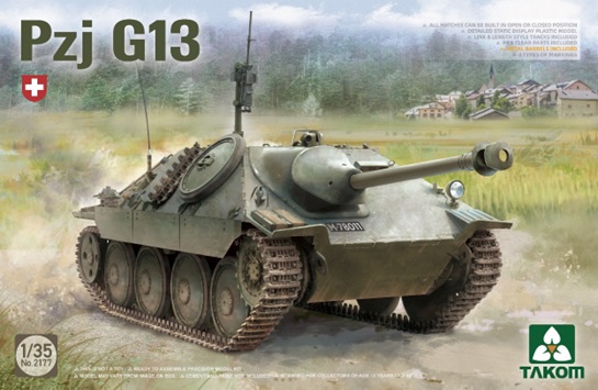 1/35 スイス Pzj G13 駆逐戦車 - ウインドウを閉じる