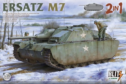 1/35 ｢M7偽装車｣ (Ⅲ号突撃砲 G型偽装型) 2 in 1 - ウインドウを閉じる