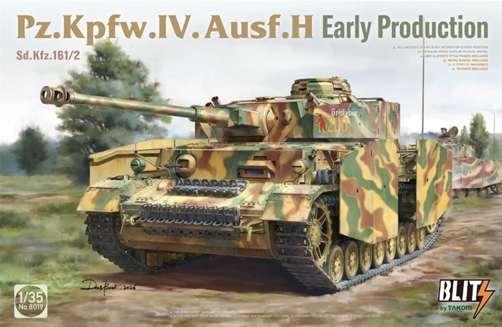 予約する　　1/35 Sd.kfz.161/2 IV号戦車H型 前期型