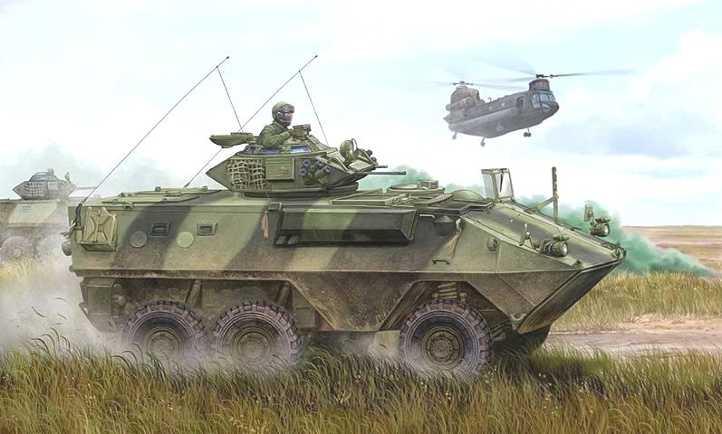 1/35 カナダ軍 グリズリー6×6 装輪装甲車