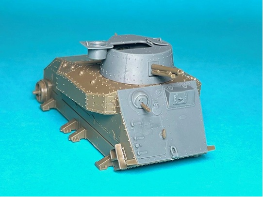 1/35 八九式中戦車 甲型中期パーツ + インジェクション製可動履帯セット