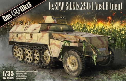 予約する　　1/35 le.SPW Sd.Kfz.250/1 B型 (ノイ) ハーフトラック
