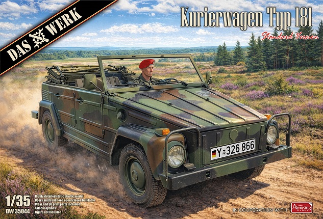 予約する　　1/35 クーリエワーゲン タイプ181 "スタンダードバージョン"